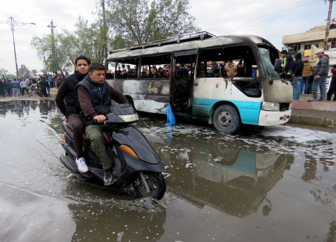 Επτά αστυνομικοί νεκροί και 17 τραυματίες από επίθεση τζιχαντιστών του ΙΚ στο Ιράκ