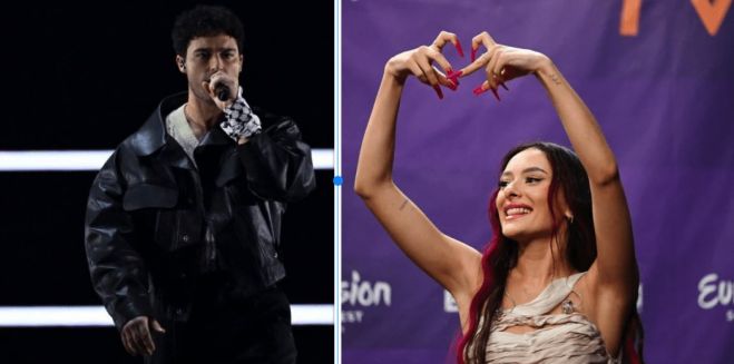 &Phi;&iota;&mu;ώ&nu;&omicron;&upsilon;&nu; &pi;&alpha;&nu;&tau;&omicron;ύ &tau;&eta;&nu; &Pi;&alpha;&lambda;&alpha;&iota;&sigma;&tau;ί&nu;&eta;: &Eta; Eurovision &omega;&sigmaf; &mu;&iota;&kappa;&rho;&omicron;&gamma;&rho;&alpha;&phi;ί&alpha; &tau;&eta;&sigmaf; &delta;&iota;&epsilon;&theta;&nu;&omicron;ύ&sigmaf; &pi;&rho;&omicron;&pi;&alpha;&gamma;ά&nu;&delta;&alpha;&sigmaf;