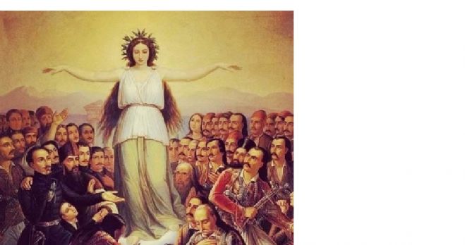 1821: &ldquo;&Omicron;&lambda;&omicron;&iota; &mu;&alpha;&zeta;ί&rdquo;, &epsilon;; &Alpha;&lambda;ή&theta;&epsilon;&iota;&alpha;;
