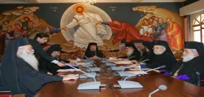 &Eta; &Epsilon;&kappa;&kappa;&lambda;&eta;&sigma;ί&alpha; &nu;&alpha; &epsilon;&kappa;&sigma;&upsilon;&gamma;&chi;&rho;&omicron;&nu;&iota;&sigma;&theta;&epsilon;ί