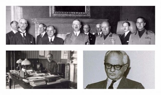 1940: Ό&tau;&alpha;&nu; &omicron;&iota; &Alpha;&gamma;&gamma;&lambda;&omicron;&gamma;ά&lambda;&lambda;&omicron;&iota; &sigma;&chi;&epsilon;&delta;ί&alpha;&zeta;&alpha;&nu; &epsilon;&pi;ί&theta;&epsilon;&sigma;&eta; &sigma;&tau;&eta; &Sigma;&omicron;&beta;&iota;&epsilon;&tau;&iota;&kappa;ή Έ&nu;&omega;&sigma;&eta; &alpha;&pi;ό &tau;&omicron;&nu; &Kappa;&alpha;ύ&kappa;&alpha;&sigma;&omicron;