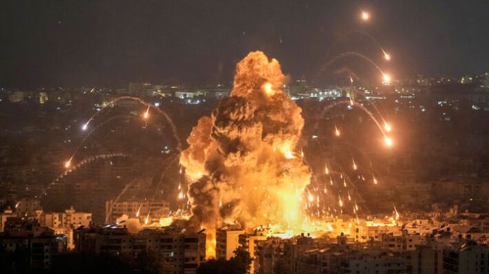 &Alpha;&nu;&epsilon;&lambda;έ&eta;&tau;&omicron;&iota; &iota;&sigma;&rho;&alpha;&eta;&lambda;&iota;&nu;&omicron;ί &beta;&omicron;&mu;&beta;&alpha;&rho;&delta;&iota;&sigma;&mu;&omicron;ί &sigma;&epsilon; &Gamma;ά&zeta;&alpha; &kappa;&alpha;&iota; &Lambda;ί&beta;&alpha;&nu;&omicron;