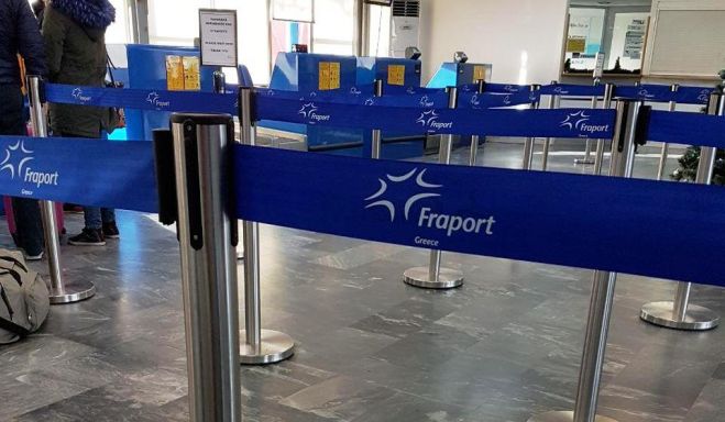 &Sigma;&upsilon;&mu;&beta;&alpha;ί&nu;&epsilon;&iota; &sigma;&tau;&eta;&nu; &Epsilon;&lambda;&lambda;ά&delta;&alpha;: &Alpha;&pi;&omicron;&zeta;&eta;&mu;ί&omega;&sigma;&eta; 27 &epsilon;&kappa;. &epsilon;&upsilon;&rho;ώ &sigma;&tau;&eta; Fraport...