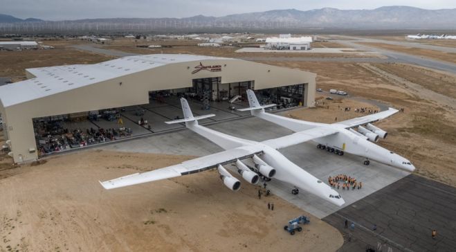 &Tau;&omicron; Stratolaunch &omicron;&lambda;&omicron;&kappa;&lambda;ή&rho;&omega;&sigma;&epsilon; &tau;&omicron; &Sigma;ά&beta;&beta;&alpha;&tau;&omicron; &tau;&eta;&nu; &pi;&rho;ώ&tau;&eta; &tau;&omicron;&upsilon; &pi;&tau;ή&sigma;&eta;