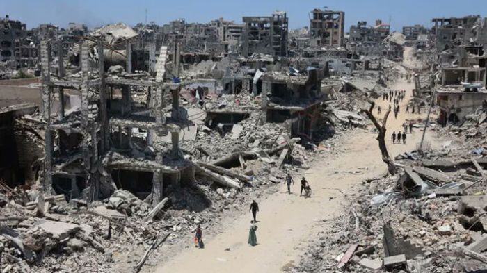 &Iota;&sigma;&omicron;&pi;&epsilon;&delta;&omega;&mu;έ&nu;&epsilon;&sigmaf; &kappa;&alpha;&iota; &laquo;&sigma;&pi;&alpha;&rho;&mu;έ&nu;&epsilon;&sigmaf;&raquo; &mu;&epsilon; &pi;&tau;ώ&mu;&alpha;&tau;&alpha; &omicron;&lambda;ό&kappa;&lambda;&eta;&rho;&epsilon;&sigmaf; &sigma;&upsilon;&nu;&omicron;&iota;&kappa;ί&epsilon;&sigmaf; &sigma;&tau;&eta; &Gamma;ά&zeta;&alpha; (video)