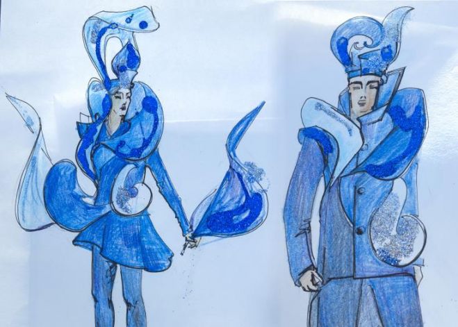 &Sigma;&tau;&omicron; &beta;&alpha;&theta;ύ &mu;&pi;&lambda;&epsilon; &tau;&eta;&sigmaf; &Mu;&epsilon;&sigma;&omicron;&gamma;&epsilon;ί&omicron;&upsilon;, &eta; &Beta;&alpha;&sigma;ί&lambda;&iota;&sigma;&sigma;&alpha; &tau;&omicron;&upsilon; &phi;&epsilon;&tau;&iota;&nu;&omicron;ύ &Kappa;&alpha;&rho;&nu;&alpha;&beta;&alpha;&lambda;&iota;&omicron;ύ &tau;&eta;&sigmaf; &Lambda;&epsilon;&mu;&epsilon;&sigma;&omicron;ύ